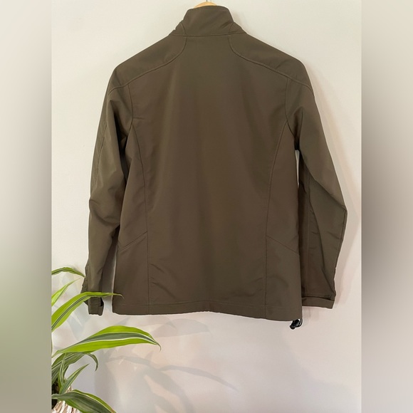 Tri-Mountain Bonnington J6205 dobby full zip jacket. Unisex. Chocolate in colour - Picture 5 of 8